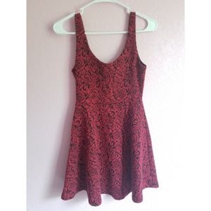 Dress with roses